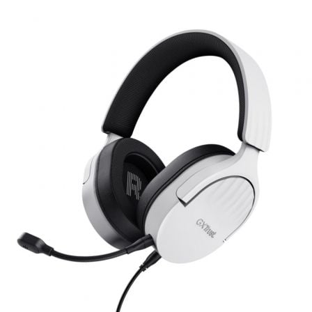 Trust Gaming GXT 489 Fayzo com microfone| conector 3,5| branco