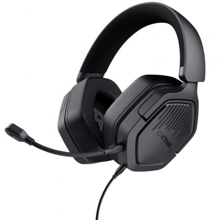 Trust Gaming GXT 492 Carus com microfone   |  conector 3,5   |  preto