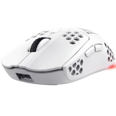 Trust Gaming GXT 929 Helox | Bateria recarregável | Até 4800 DPI | Branco