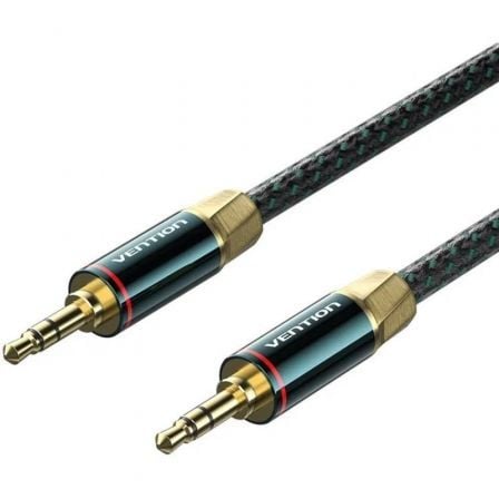 Cabo de áudio Vention BAYGL | Jack macho de 3,5 mm - Jack macho de 3,5 mm | 10 m | Verde e preto