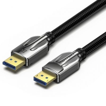 Cabo DisplayPort 2.1 16K Vention HGABI | DisplayPort Macho - DisplayPort Macho | 3m | Preto