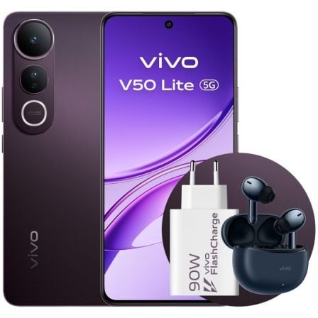 Vivo V50 Lite 8GB | 256GB | 6.77' | 5G | Preto Fantasma