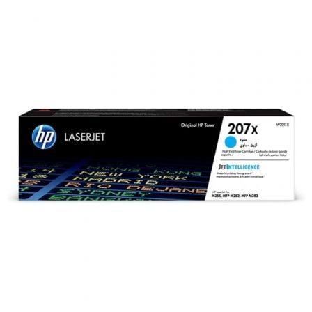 HP nº 207X XL de alta capacidade   |  ciano