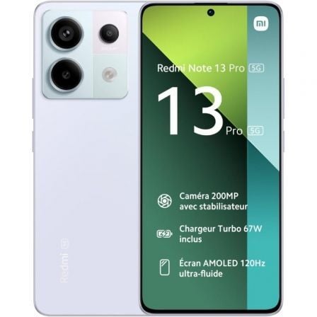 Xiaomi Redmi Note 13 Pro NFC 8GB | 256GB | 6.67' | 5G | Roxo