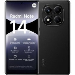 Xiaomi Redmi Note 14 Pro | 8GB | 256GB | 6,67" | Preto Meia-Noite