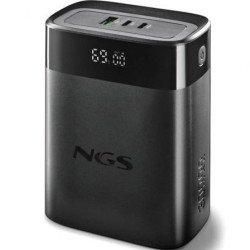 NGS TWIX30 | 30000mAh | 140W | Compatível com laptops | Preta