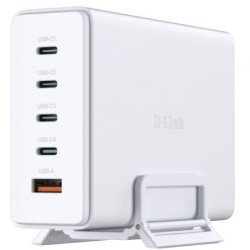 GaN D-Link DCF-241 | E | 4x USB Tipo-C | 1x USB | 240 W