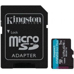 Kingston CANVAS Go! Plus 1 TB com adaptador | Classe 10 | 200 MB | sim