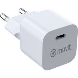 Muvit For Change MCACC0049 | 1x USB Tipo-C | 25W
