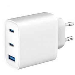 SPC 4342B | 2x USB Tipo-C | 1x USB | 65 W | Branco