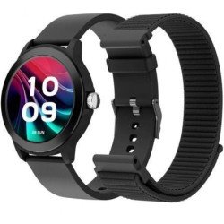 SPC Smartee Duo Vivo 2 9655N | Notificações | Frequência Cardíaca | Preto | Inclui Pulseira Extra